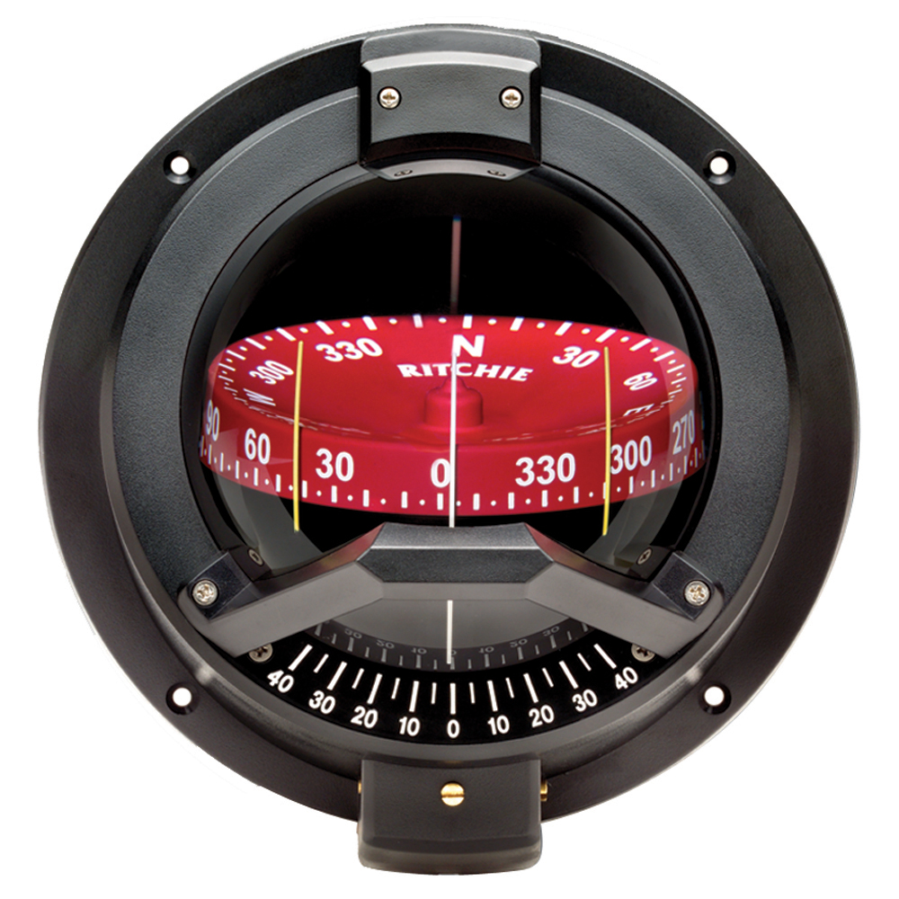RITCHIE BN-202 NAVIGATOR COMPASS BULKHEAD MOUNT – BLACK