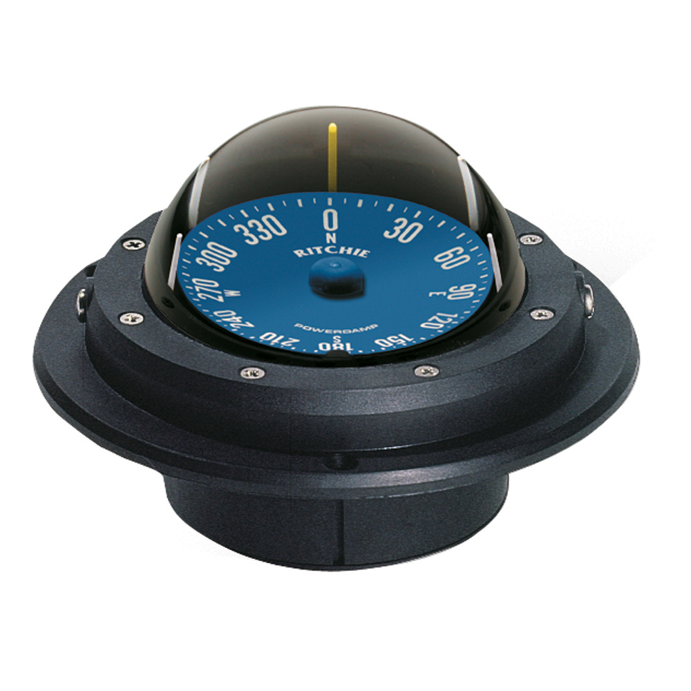 RITCHIE RU-90 VOYAGER COMPASS FLUSH MOUNT – BLACK