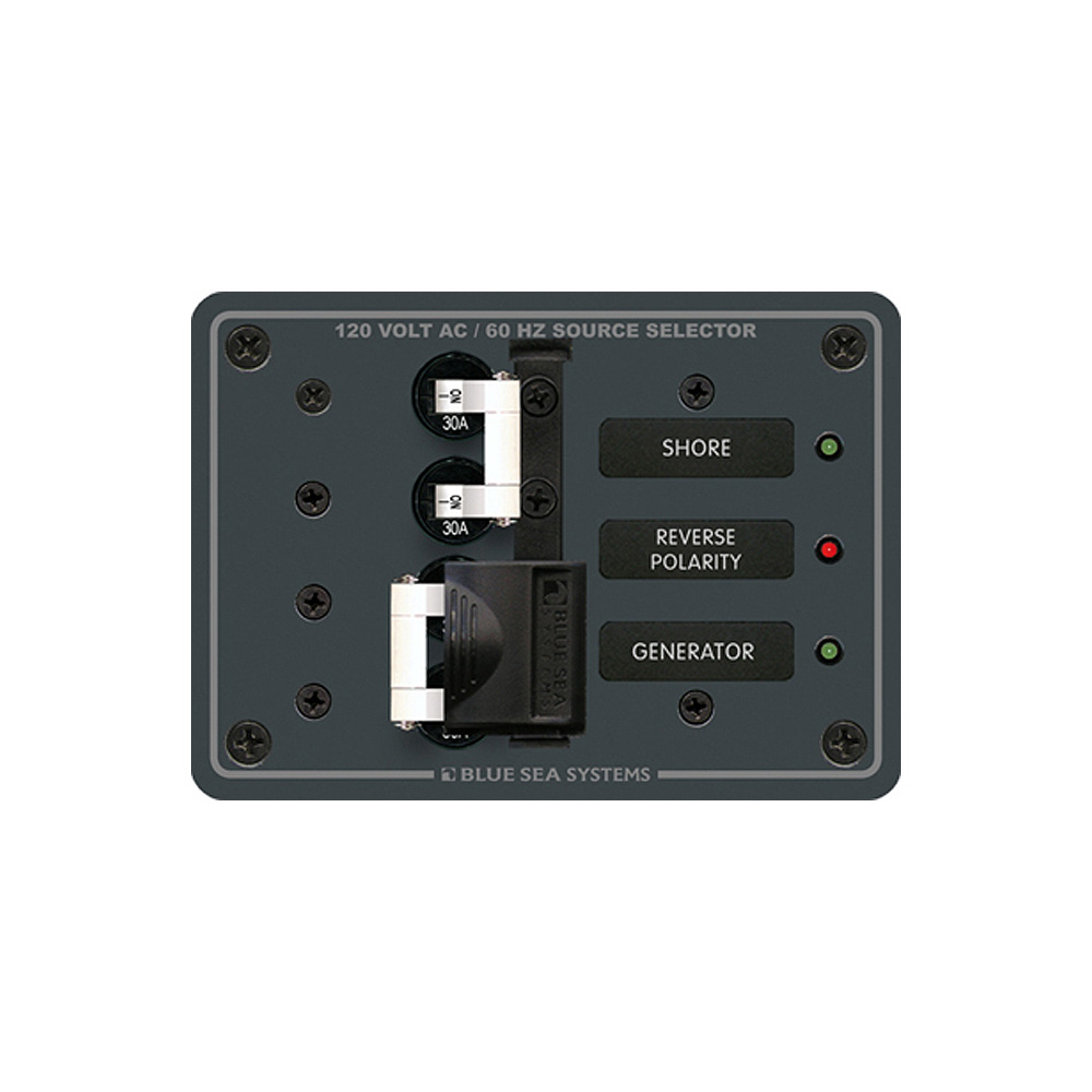 BLUE SEA 8032 PANEL SOURCE SELECT 120V 30A