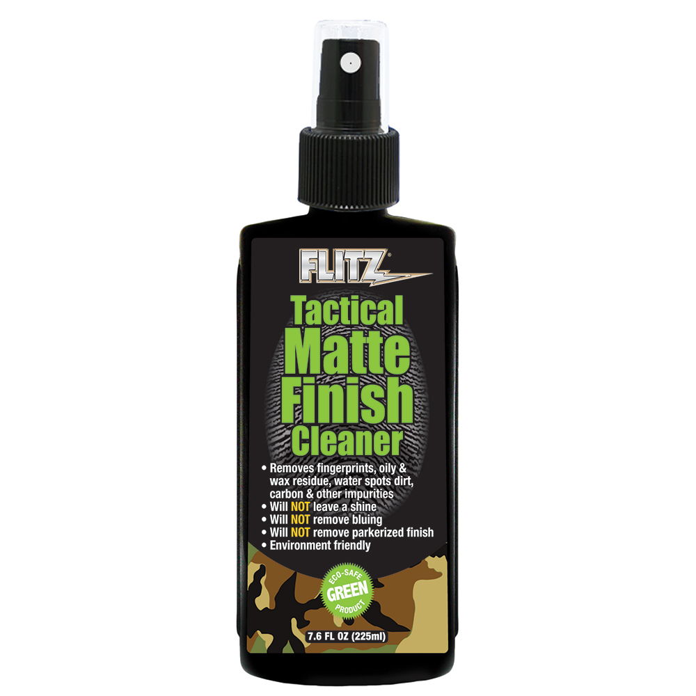 FLITZ TACTICAL MATTE FINISH CLEANER SPRAY 7.6OZ