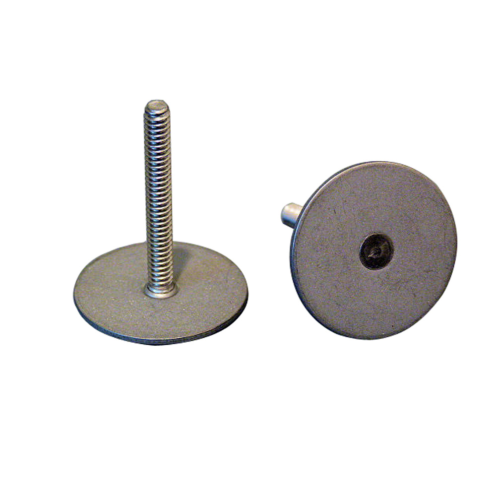 WELD MOUNT SS STUD 1.25″ BASE 10 X 24 THREADS 1.5″ TALL