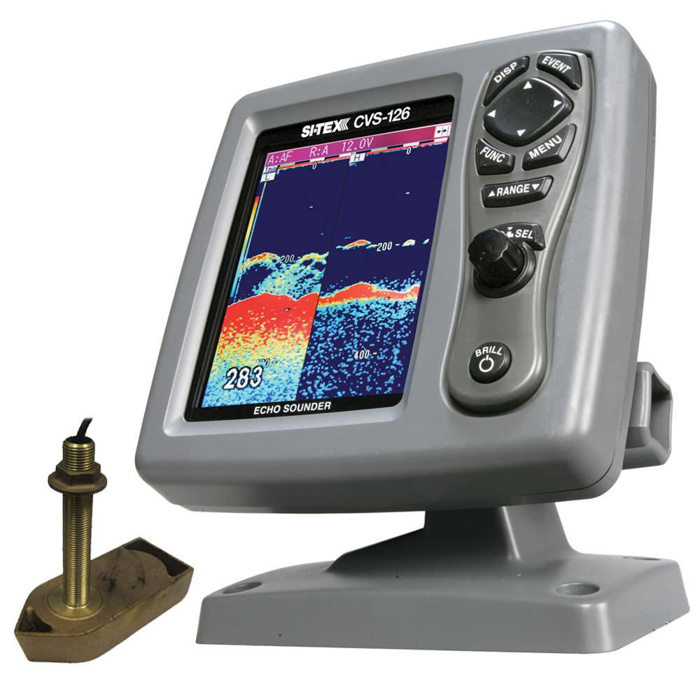 SITEX CVS-126 SOUNDER WITH 600 KW THRU-HULL TDXR