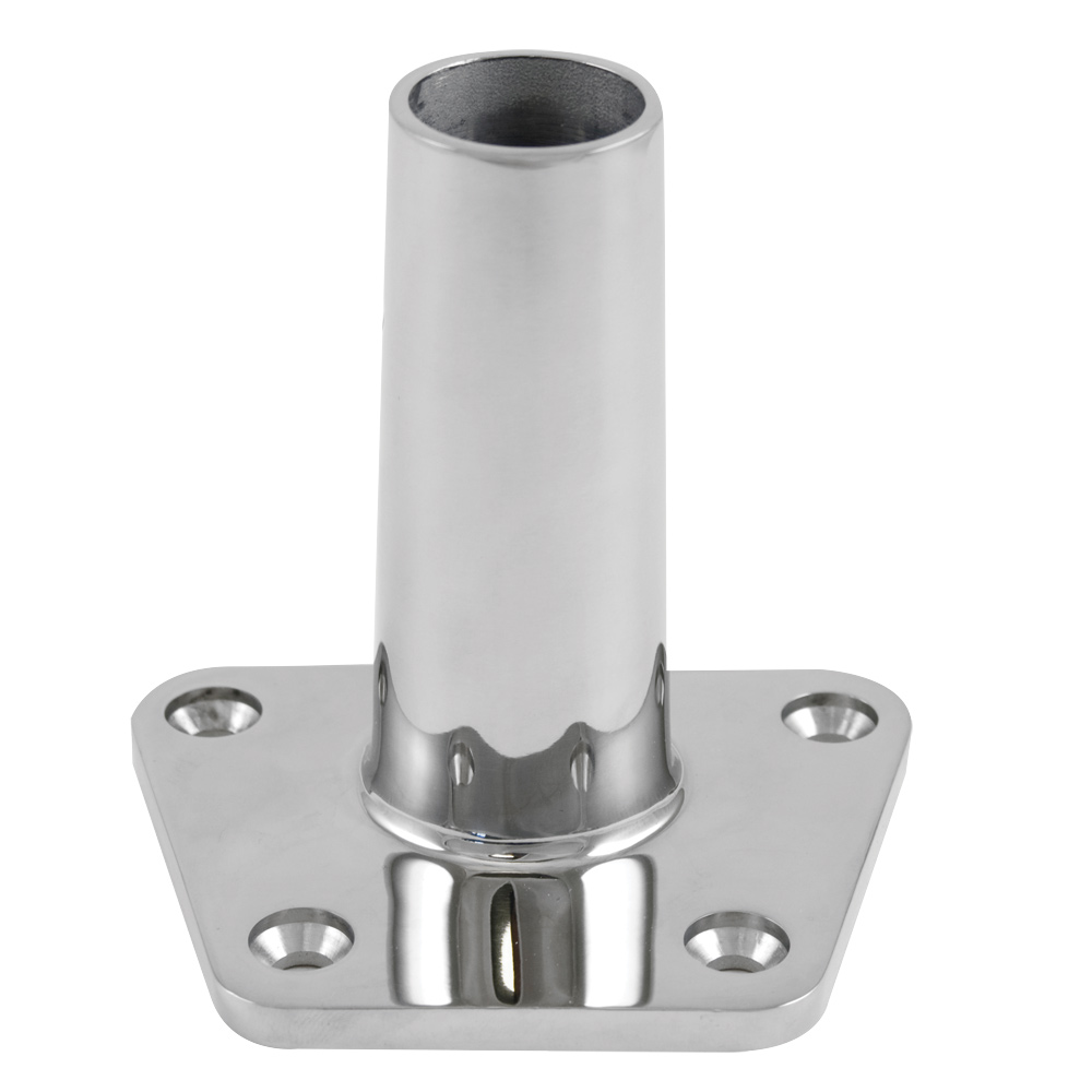 WHITECAP RECTANGULAR BASE 4 DEG 3-13/16″ X 3″ BASE 1″ OD
