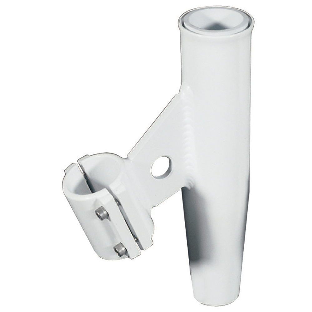 LEE’S CLAMP-ON ROD HOLDER WHT ALUMINUM VERTICAL PIPE SIZE #1