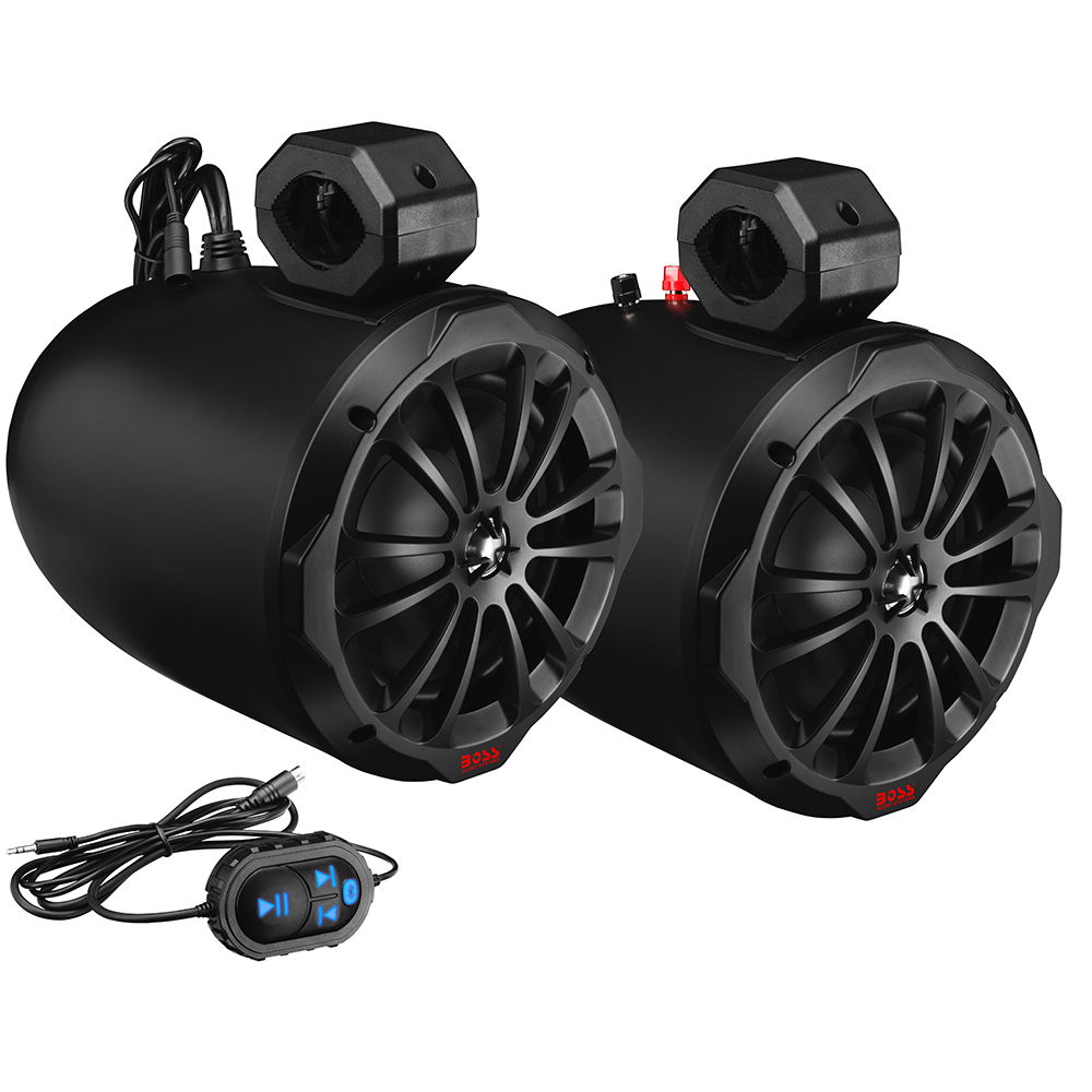 BOSS AUDIO B82ABT 8″ 2-WAY AMPLIFIED WAKETOWER SPEAKERS