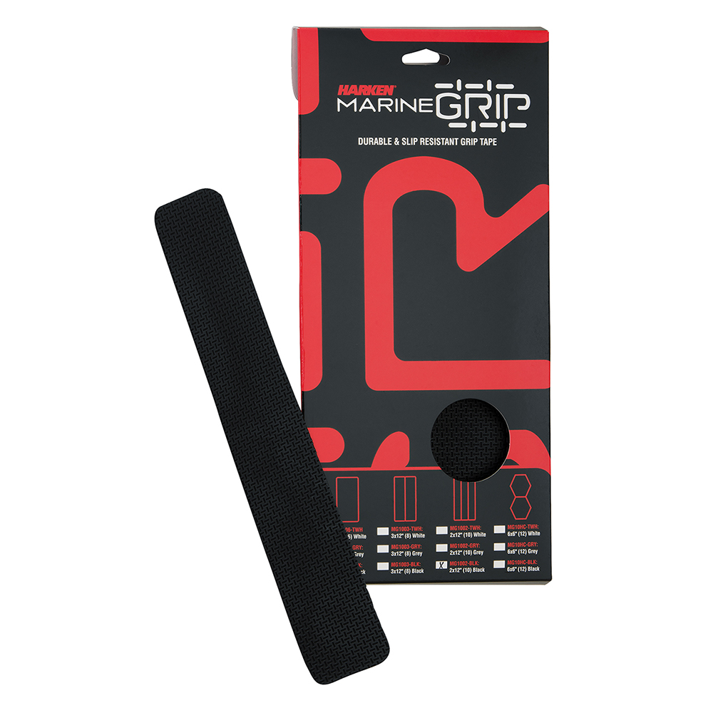 HARKEN MARINE GRIP TAPE 2″X12″ BLACK 10 PIECES
