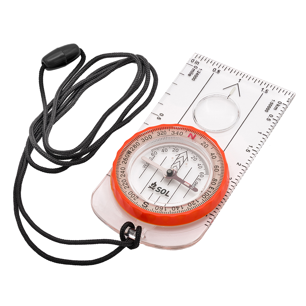 SURVIVE OUTDOOR LONGER DELUXE MAP COMPASS