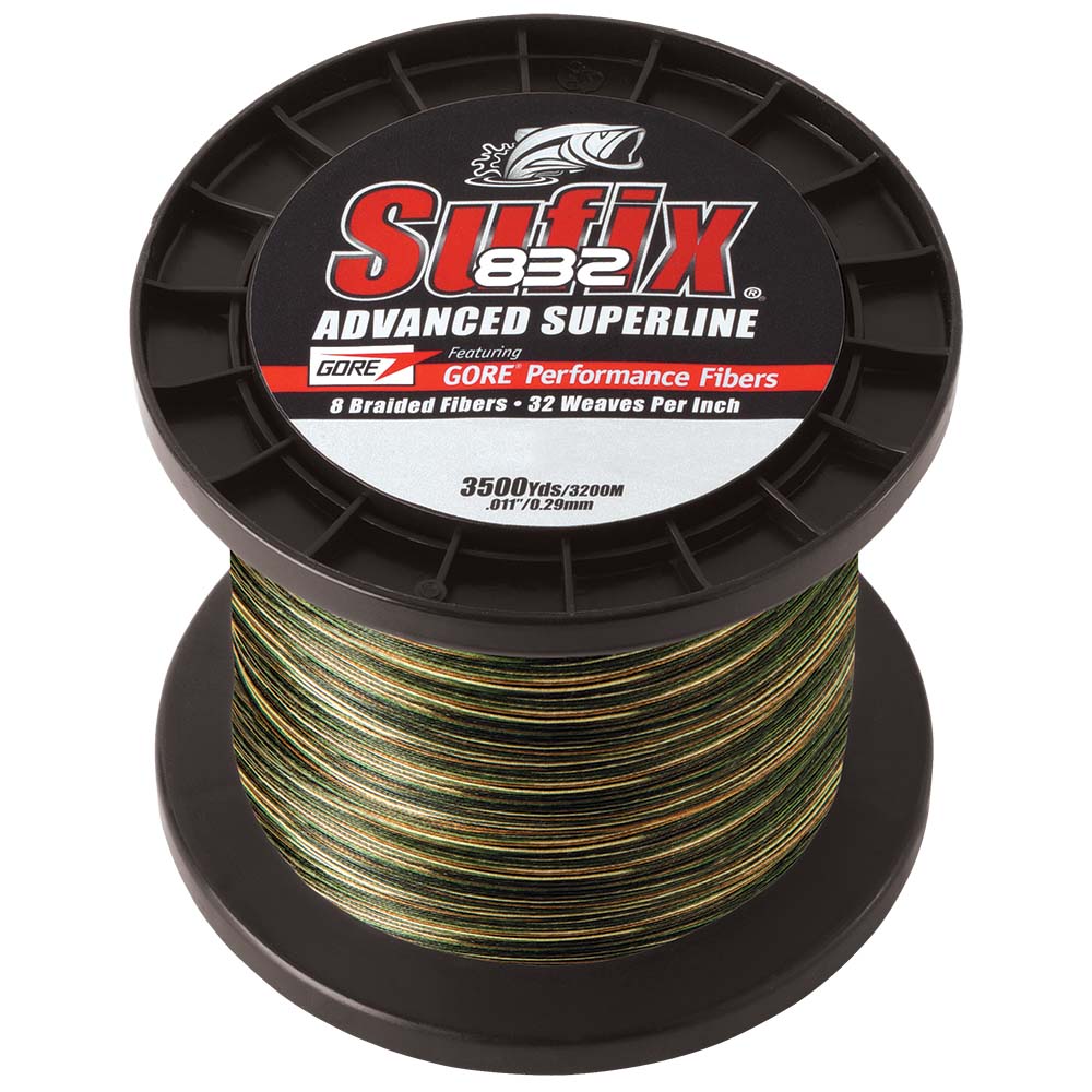 SUFIX 832 BRAID 20LB CAMO 3500YDS