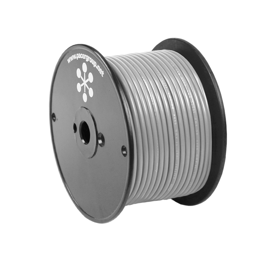 PACER GREY 100′ 18 AWG PRIMARY WIRE