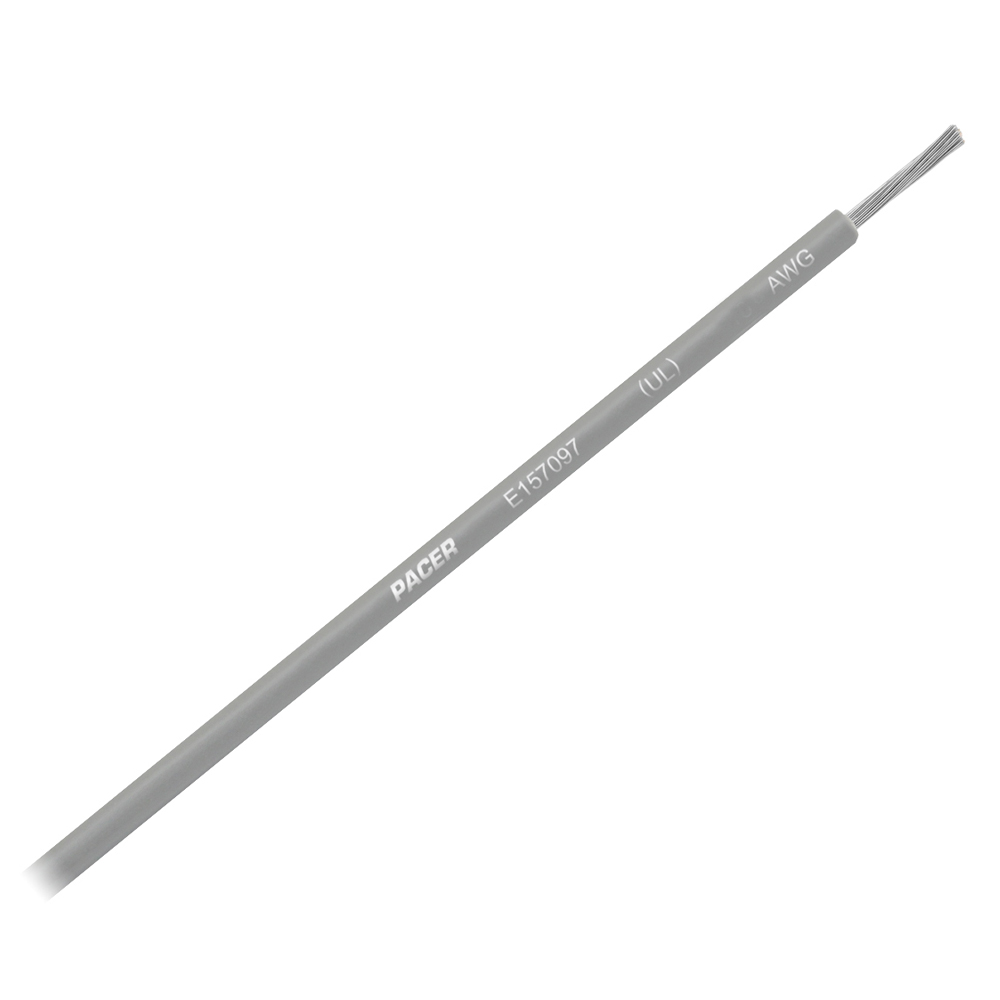 PACER GREY 12′ 12 AWG PRIMARY WIRE